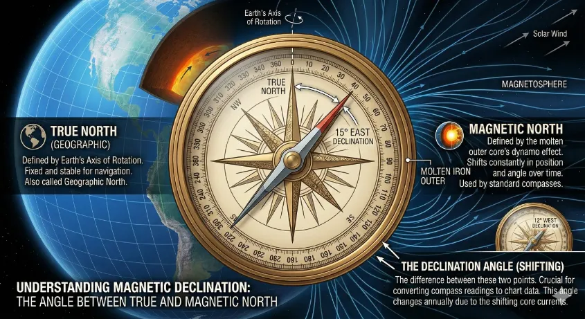 Magnetic North vs. True North: What is the Difference?